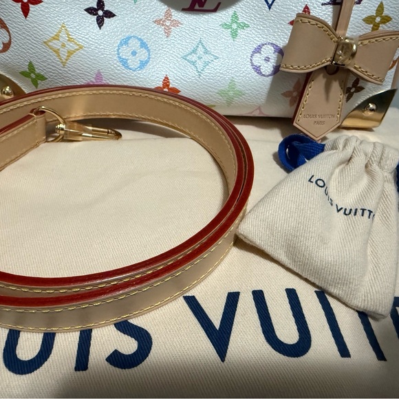 BNWT Louis Vuitton X Takashi Murakami Multicolor LV X TM Speedy 25 Limited! - Picture 3 of 14